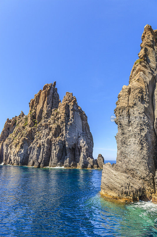 Panarea - Aeolian群岛，西西里